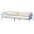 Диван металлический с подушками Pedrali Nolita Sofa