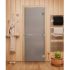 Дверь для бани DoorWood Эталон Сатин 1900х700, 10 мм, 3 петли, коробка - листв. порода