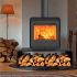 Печь камин Denner Fire Lumen Nest с дровником