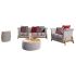 Комплект плетеной лаунж мебели RosaDesign Zante 081/SET-ZANTE/4