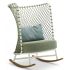 Кресло-качалка плетеное с подушками Robertirattan Charme