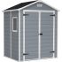 Сарай Gardeck Keter "Манор 6x5DD" (размеры 175 x 145 см), серый