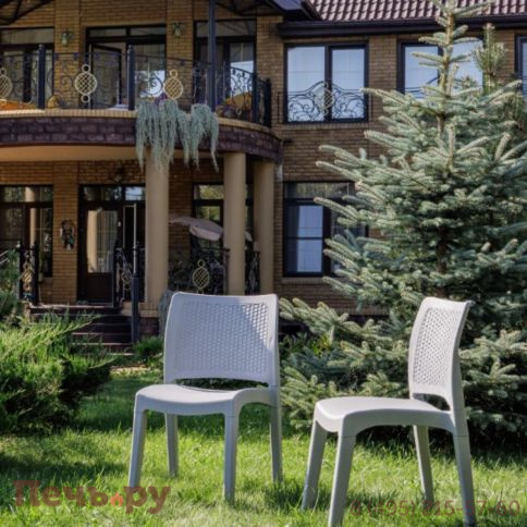 2 стула Royal Family JULY светло-серые фото 2