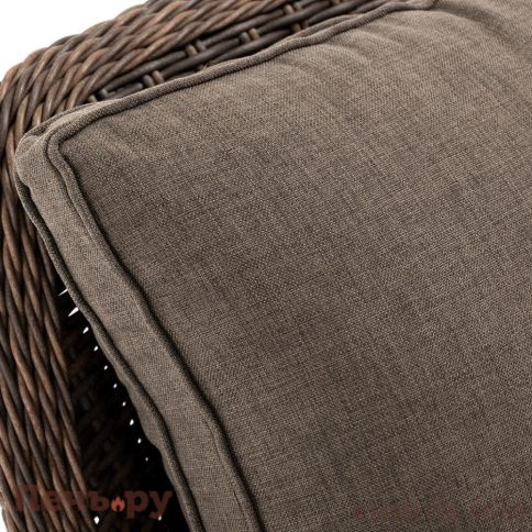 4SiS Прованс диван из искусственного ротанга трехместный, цвет коричневый фото 10