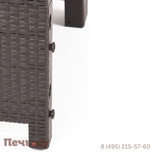 Диван двухместный Gardeck Arizona b:rattan, венге (2-х местная подушка) фото 11