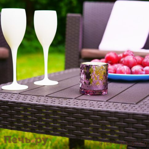 Диван двухместный Gardeck Arizona b:rattan, венге (2-х местная подушка) фото 16