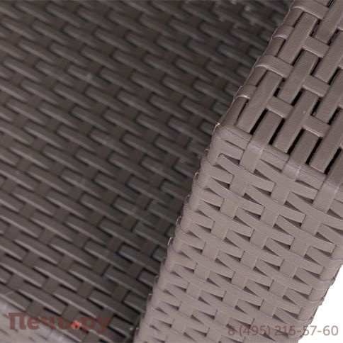 Диван двухместный Gardeck Arizona b:rattan, венге (2-х местная подушка) фото 5