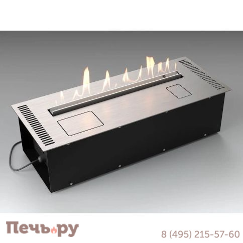 Автоматический биокамин Lux Fire Smart Flame 700 RC INOX фото