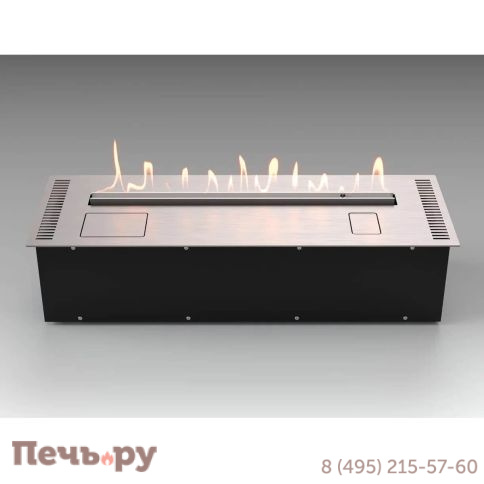 Автоматический биокамин Lux Fire Smart Flame 800 RC INOX фото 2