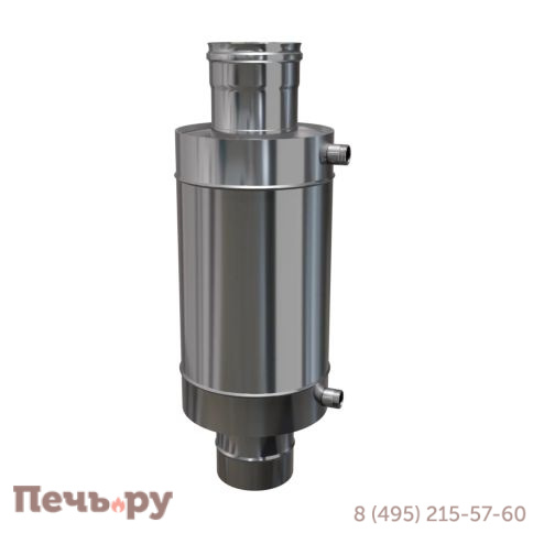 Бак теплообменник Феррум Валдай 12 л на трубе (AISI 304) фото