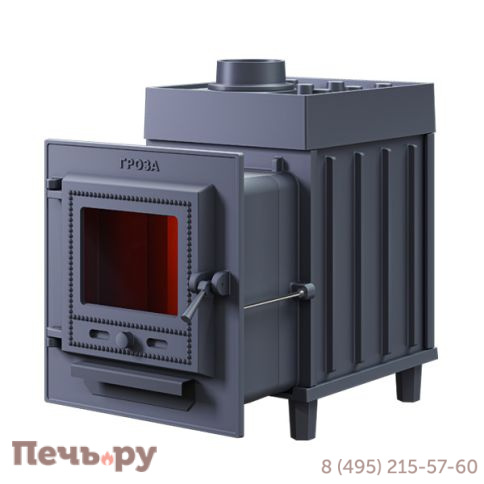 Банная чугунная печь GFS Гроза 24М под обкладку фото