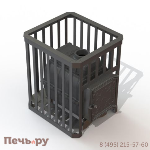 Банная печь Fireway Паровар 24 ковка (211) без выноса фото 2