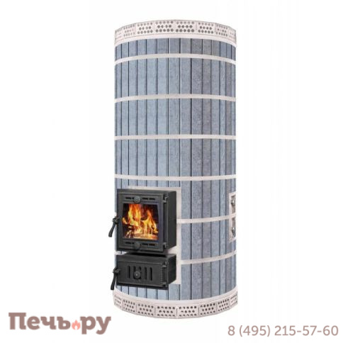 Банная печь КДМ с обращенным пламенем Обращенка в талькохлорите фото