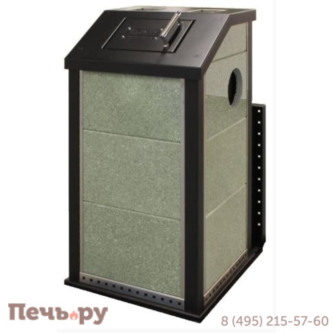 Банная печь Klover RT 20-P в облицовке серпентинит фото 2
