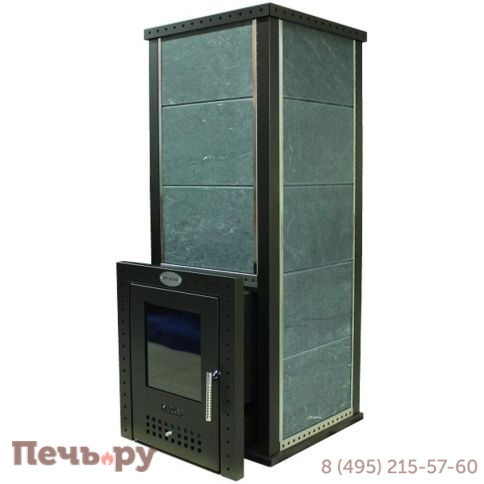 Банная печь Klover RT 20-RV в облицовке жадеит фото