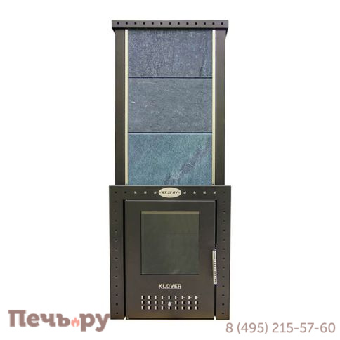 Банная печь Klover RT 35-RV в облицовке талькомагнезит фото 2