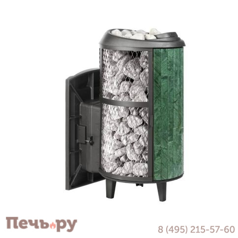 Банная печь Прометалл Атмосфера L+ КТТ с комбинированной облицовкой фото 2