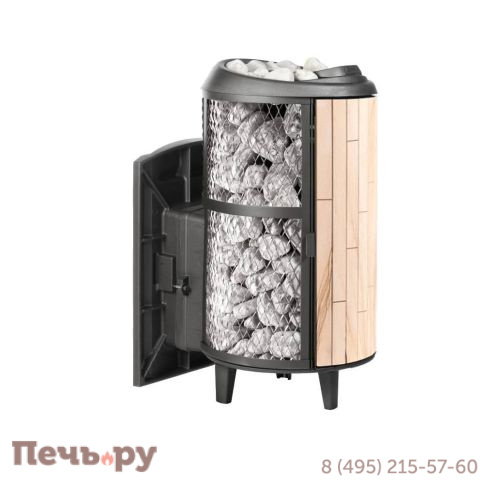 Банная печь Прометалл Атмосфера L+ КТТ с комбинированной облицовкой фото 4