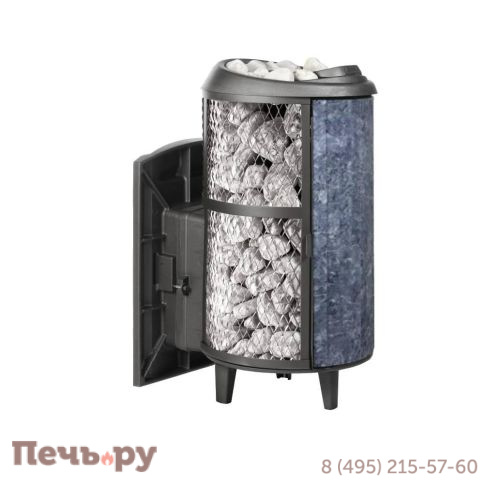 Банная печь Прометалл Атмосфера L+ КТТ с комбинированной облицовкой фото 7