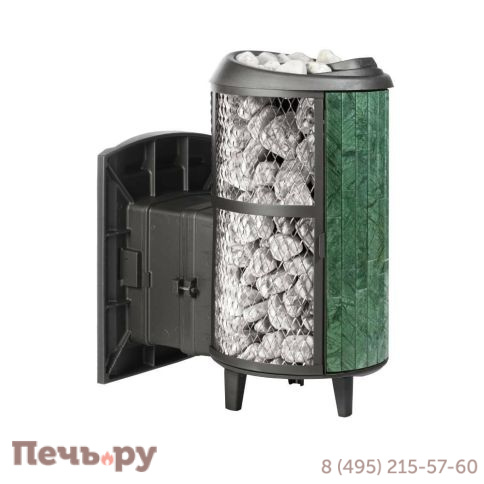Банная печь Прометалл Атмосфера L+ с комбинированной облицовкой фото 2