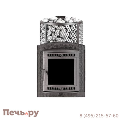 Банная печь Прометалл Атмосфера L с сеткой фото 10