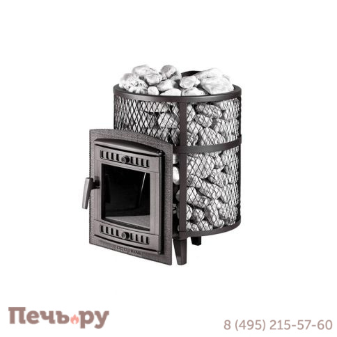Банная печь Прометалл Атмосфера М+ КТТ сетка нержавейка фото