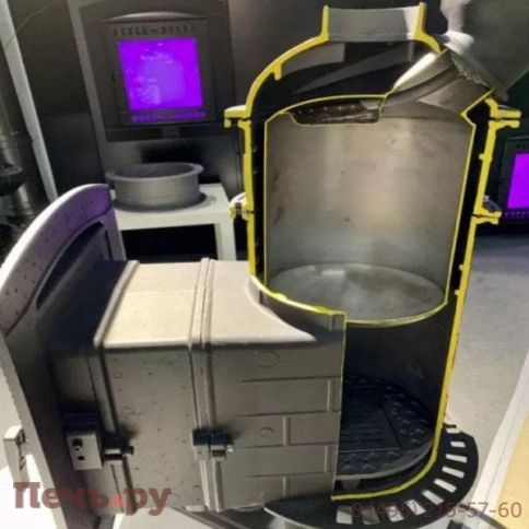 Банная Печь Прометалл Атмосфера XL КТТ в ламелях фото 21