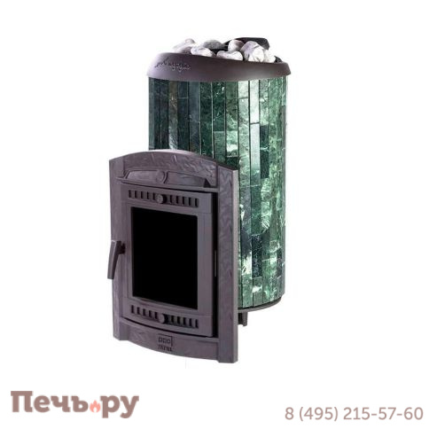 Банная Печь Прометалл Атмосфера XL+ КТТ в ламелях фото