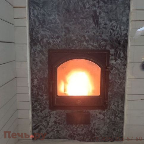 Банная печь Везувий Легенда Ретро 24 (205) в облицовке Президент фото 4