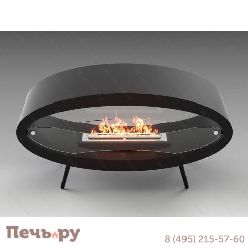 Биокамин напольный Lux Fire Эллипс 1200 фото 3