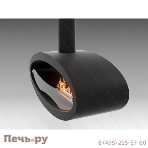 Биокамин подвесной Lux Fire Эллипс 1200 фото 5
