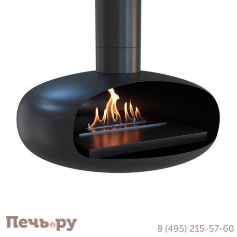 Биокамин подвесной SteelHeat Ellipse 600 фото