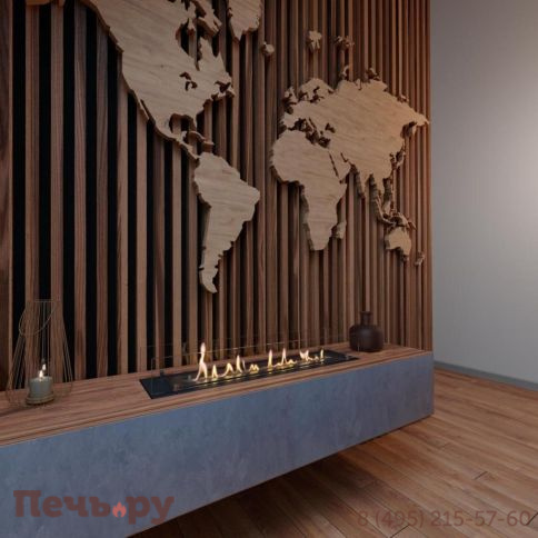 Биокамин встраиваемый в тумбу Steelheat Stand 800 фото 3