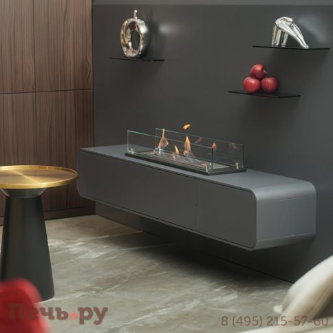 Биокамин встраиваемый в тумбу Steelheat Stand 800 фото 4