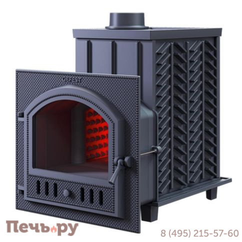 Чугунная банная печь GFS ЗК 40(М) под обкладку фото
