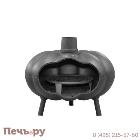 Чугунная печь для пиццы Везувий с чугунной вставкой фото 6