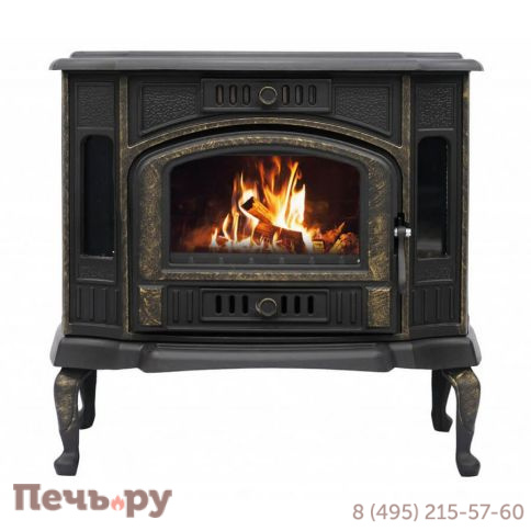 Чугунная печь - камин НМК Сибирь-10 фото 11