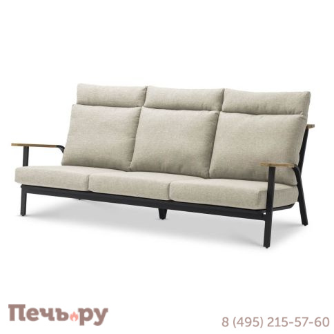 Диван Brafritid Malmo антрацит/ алюминий фото 2