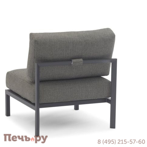 Диван Brafritid Stockholm 4 алюминий фото 3