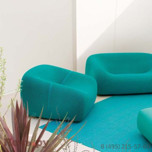 Диван двухместный мягкий Paola Lenti Smile фото 2