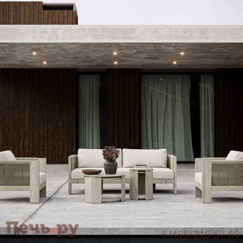 Диван двухместный с подушками Snoc Ralph Ash фото 2