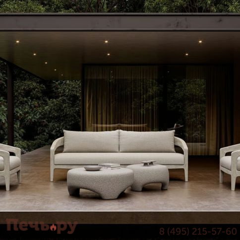 Диван двухместный с подушками Snoc Whale Ash фото 2