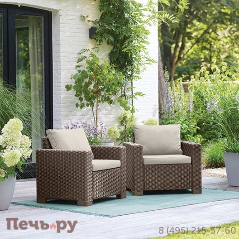 Диван Калифорния 2-х местный (California 2 Sofa), капучино фото 2