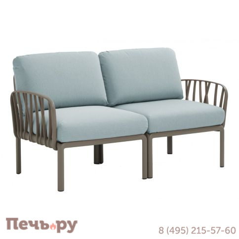 Диван пластиковый с подушками Nardi Komodo 2 003/2DIV/10.138 фото