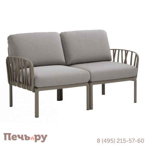 Диван пластиковый с подушками Nardi Komodo 2 003/2DIV/10.172 фото