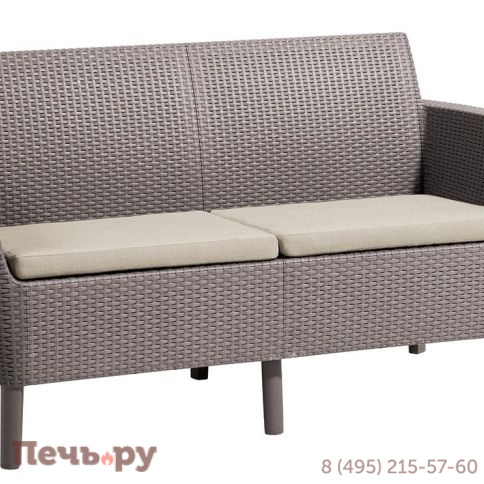 Диван Салемо 2-х местный (Salemo 2 Sofa), капучино фото