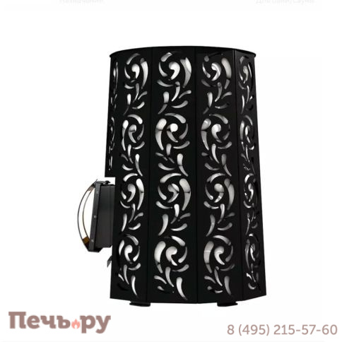 Дровяная банная печь Grill'D Violet Short Pro фото 4