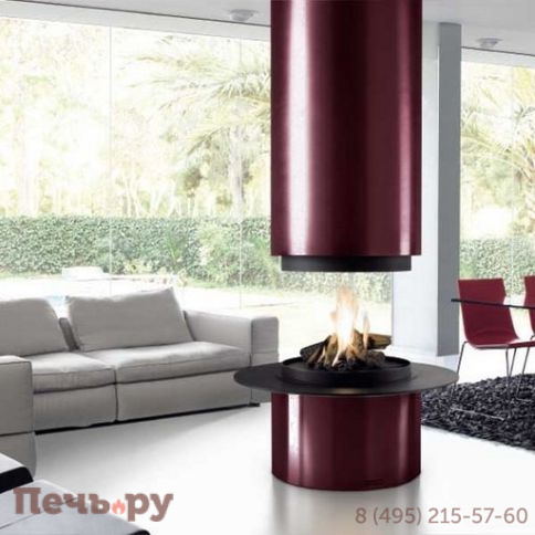 Дровяной камин Traforart Diamante (Диамант) без стекла, RAL фото