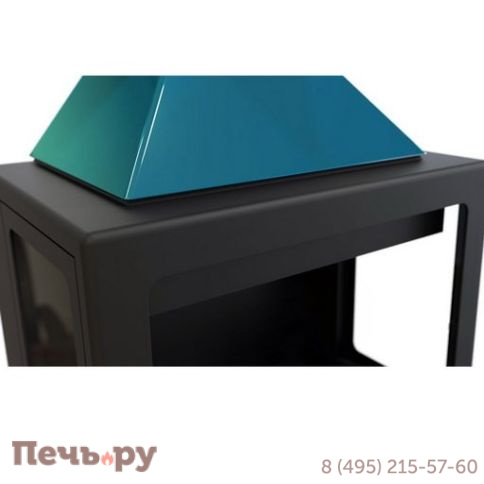 Дровяной камин Traforart Frontal Ariadna кожух RAL фото 2