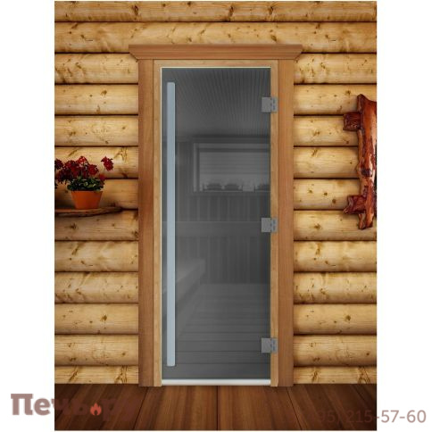 Дверь DoorWood Престиж Графит 2000x700 фото